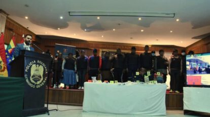 Detención domiciliaria cocaleros en La Paz