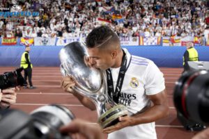 Casemiro en la Supercopa de Europa