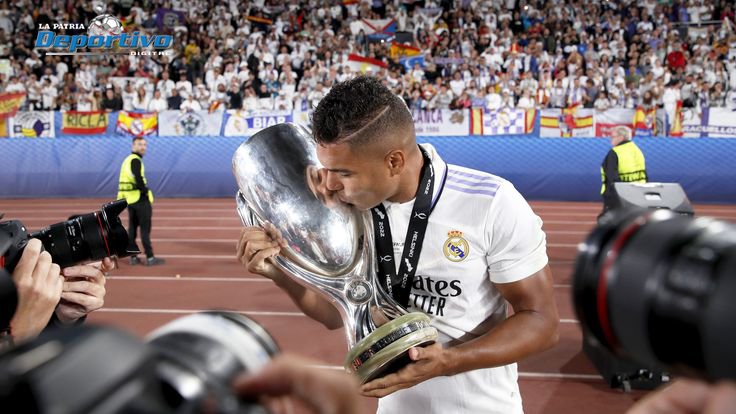 Casemiro en la Supercopa de Europa