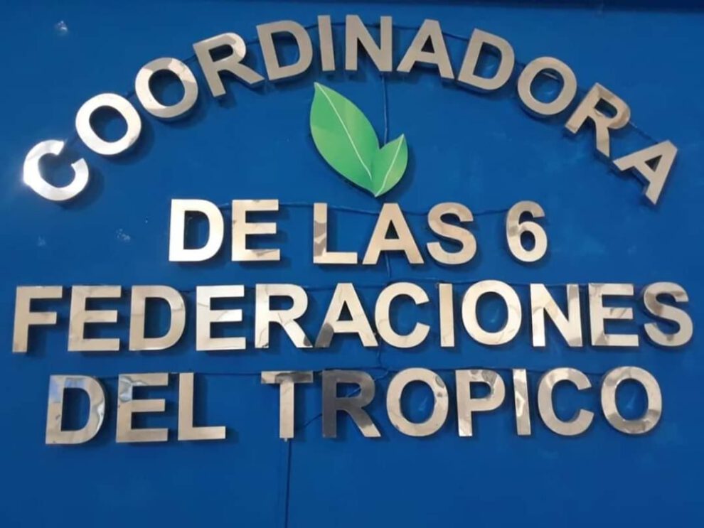 Cocaleros del Trópico se declaran en emergencia