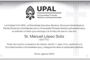 Necrológico de Manuel López Soliz
