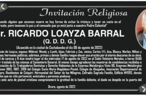 Obituario de Ricardo Loayza Barral