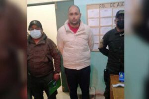 Misael Nallar en el penal de Chonchocoro en La Paz