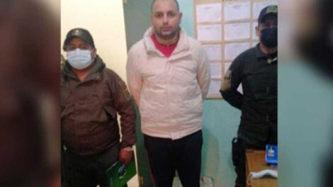 Misael Nallar en el penal de Chonchocoro en La Paz