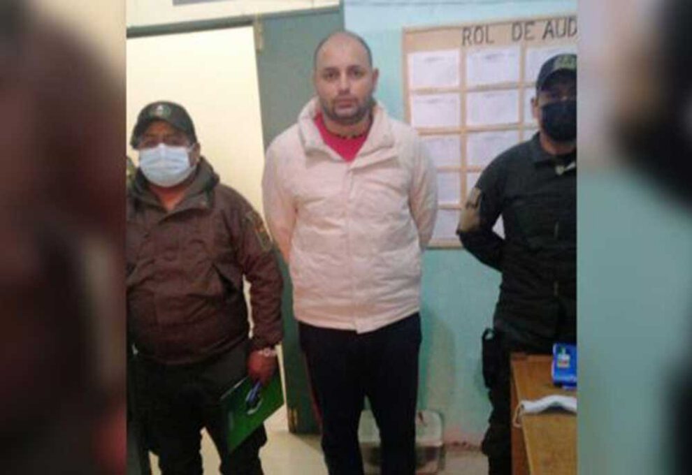 Misael Nallar en el penal de Chonchocoro en La Paz