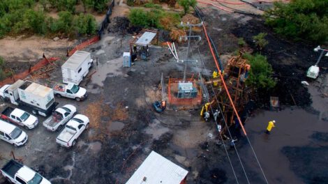 Rescate de mineros en México en Agujita