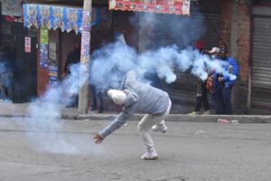 Violencia de Estado en La Paz por conflictos de Adepcoca