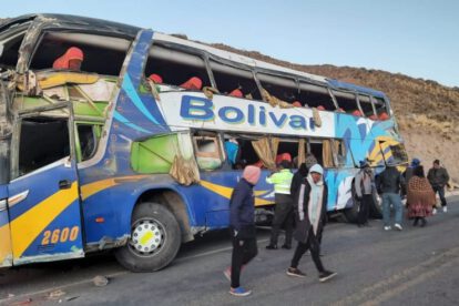 Accidente de bus en Ventilla