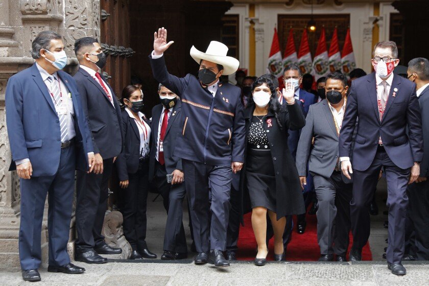 Investigación corrupción Perú sobre Lilia Paredes y Pedro Castillo