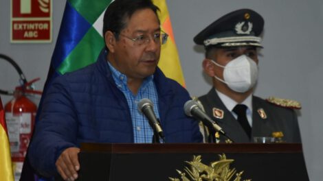 El Presidente del Estado, Luis Arce Catacora, habla sobre el golpe de 2019