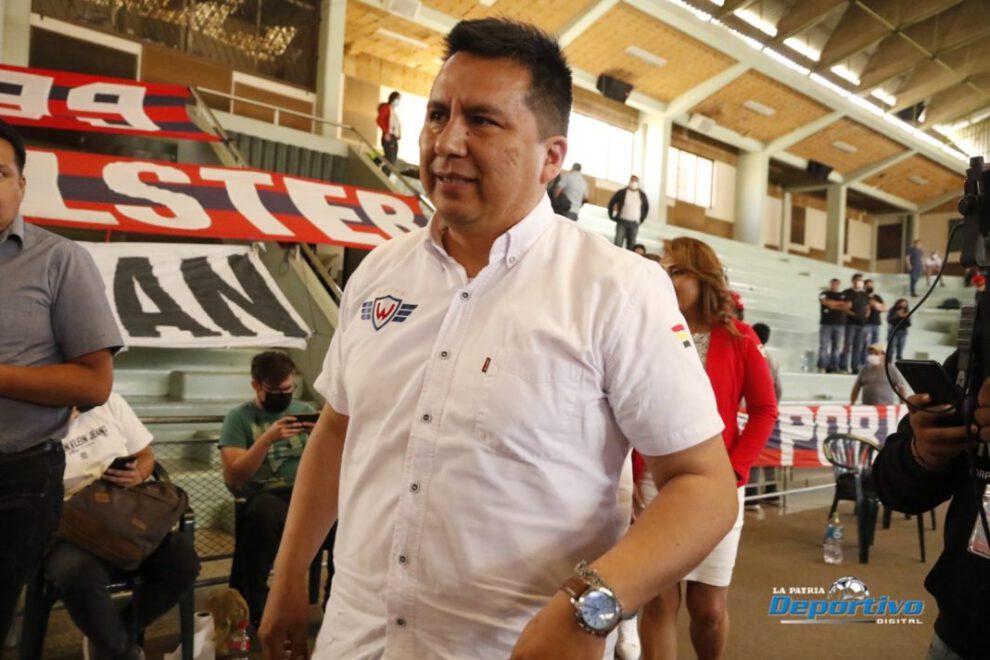 Gary Soria Lazarte presidente electo de Wilstermann