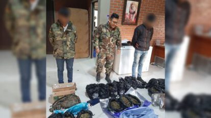 Detienen a dos personas en posesión de marihuana en Yapacaní