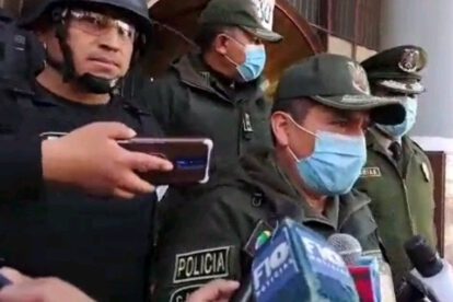 Falsa alarma de bomba en juzgados de La Paz