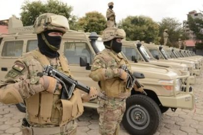 Contrabando en Bolivia hallado por militares en operativos