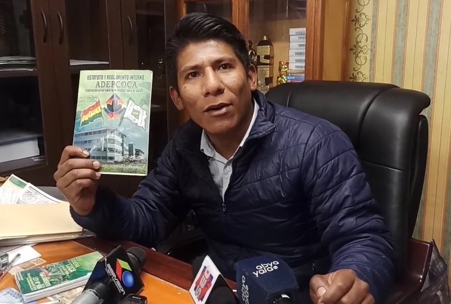 Marcha por paz cocalera convocada por Arnold Alanes