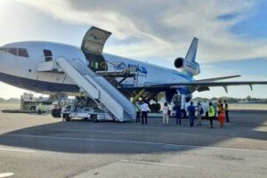 Ayuda humanitaria de Bolivia para el incendio de Matanzas en Cuba