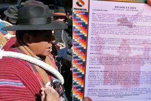 Campesinos paceños deciden no participar en la marcha a favor del Gobierno