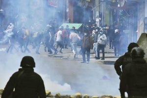 Conflicto cocalero en La Paz