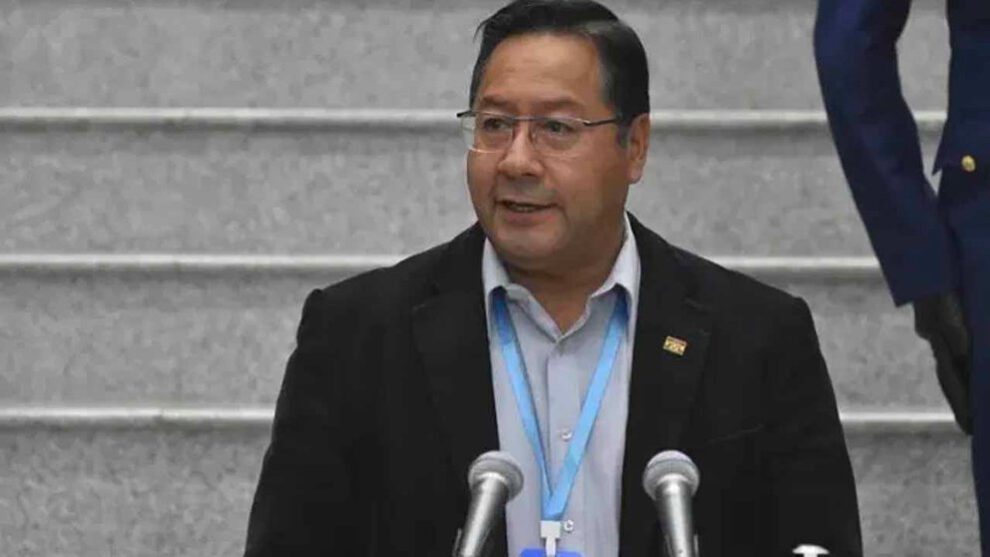 Aprobación del Presidente de Bolivia, Luis Arce