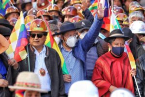 Censo sin intromisión política en la marcha de Arce, Choquehuanca y Morales