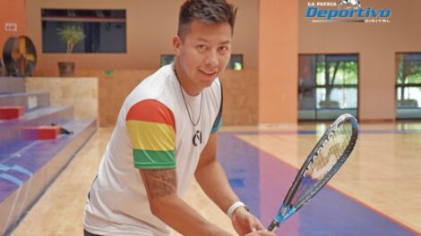 Conrrado Moscoso campeón mundial de raquetbol
