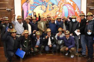 Reunión del Presidente Arce sobre la minería en Bolivia