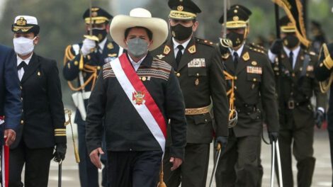 Pedro Castillo, presidente del Perú