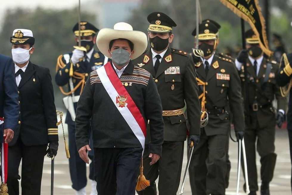 Pedro Castillo, presidente del Perú