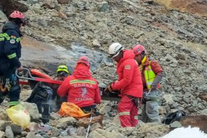 Sobreviviente del Illimani con salud estable tras rescate