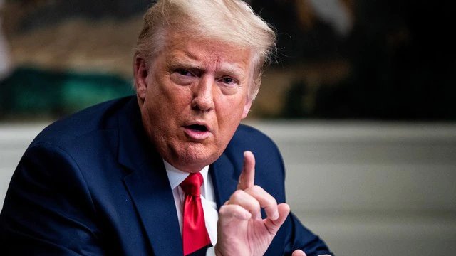 Expresidente de Estados Unidos Donald Trump