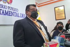 El fiscal Carmelo Laura brindó la información sobre el caso Golpe I