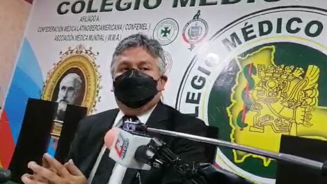 Uso del barbijo en Bolivia