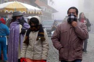 Frente frío en Bolivia con heladas y fuertes vientos