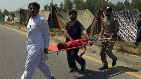 Inundaciones en Pakistán y aumento de pacientes en hospitales