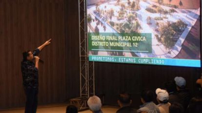 paquete de obras anunciado por Jhonny Fernández en Santa Cruz