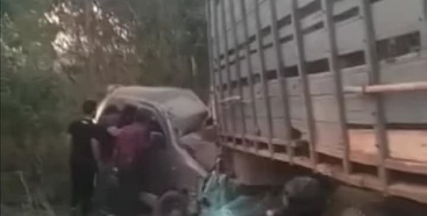Accidente de tránsito en Santa Cruz que dejó tres fallecidos