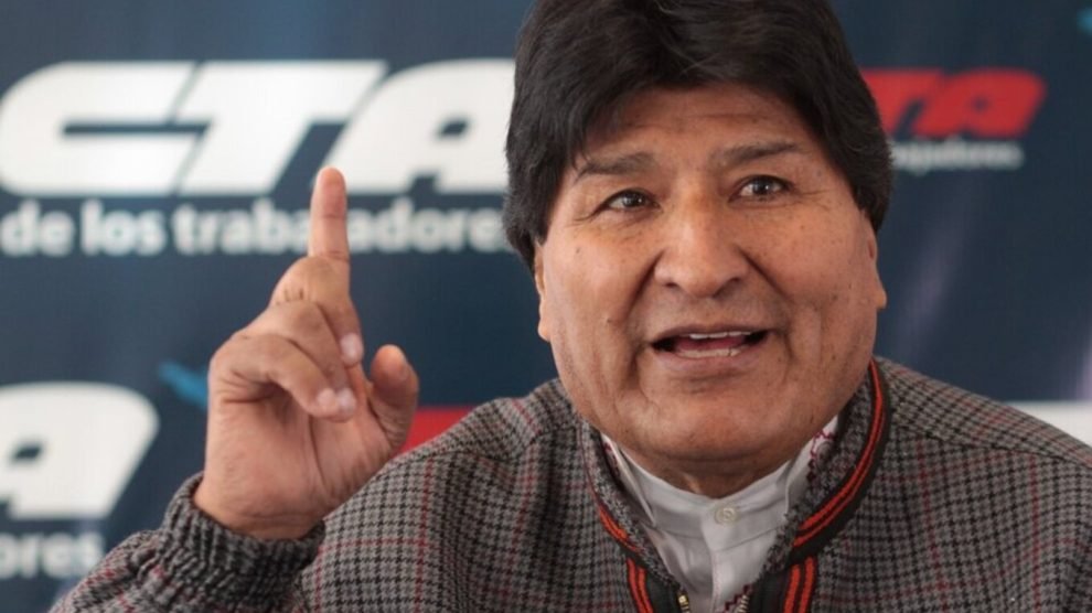 Evo Morales delincuencia narcotráfico