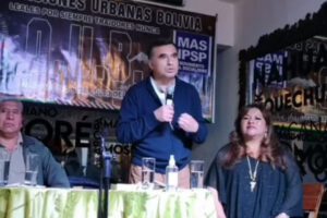 Quintana inicia estrategia electoral con Evo Morales como candidato