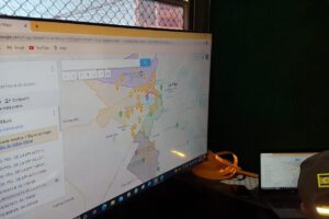 Patrullaje terrestre y aéreo en El Alto con drones de vigilancia