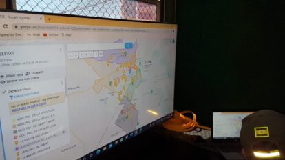 Patrullaje terrestre y aéreo en El Alto con drones de vigilancia