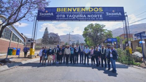 CBN dona equipamiento para mejorar la seguridad vial e impulsar la tecnología de la OTB Taquiña Norte