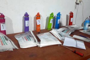 Boliviano detenido cocaína en botellas térmicas