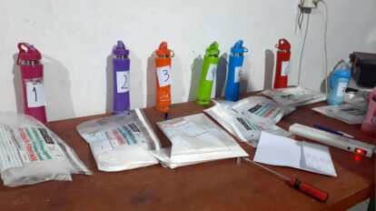 Boliviano detenido cocaína en botellas térmicas