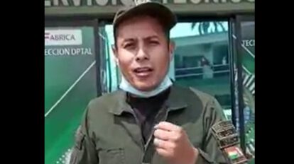 Coacción en el proceso contra capitán de Policía Edmand Lara