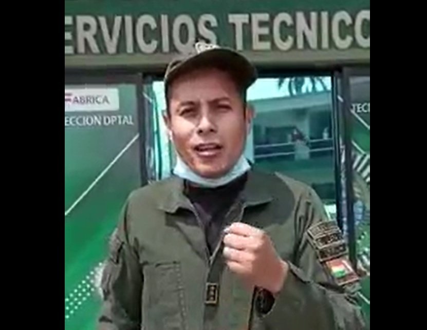 Coacción en el proceso contra capitán de Policía Edmand Lara