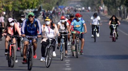 Día del Peatón y del Ciclista en Bolivia