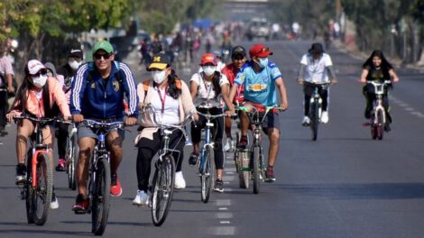 Día del Peatón y del Ciclista en Bolivia
