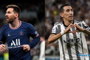 Champions League con Messi y Di María