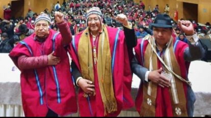 Ponchos Rojos advierten con quemar casa de Ovidio Mamani
