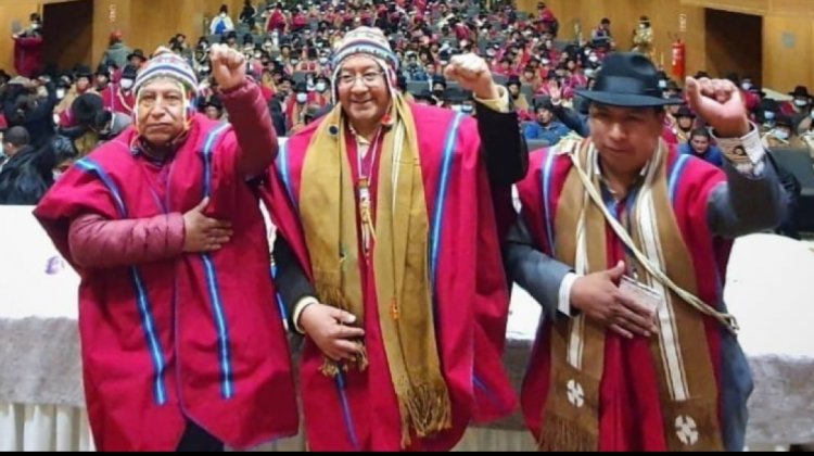 Ponchos Rojos advierten con quemar casa de Ovidio Mamani